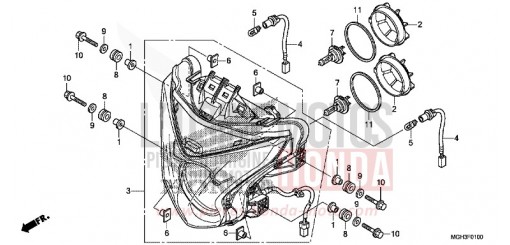 PROJECTEUR VFR1200XDD de 2013